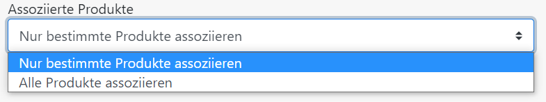 Assoziierte Produkte